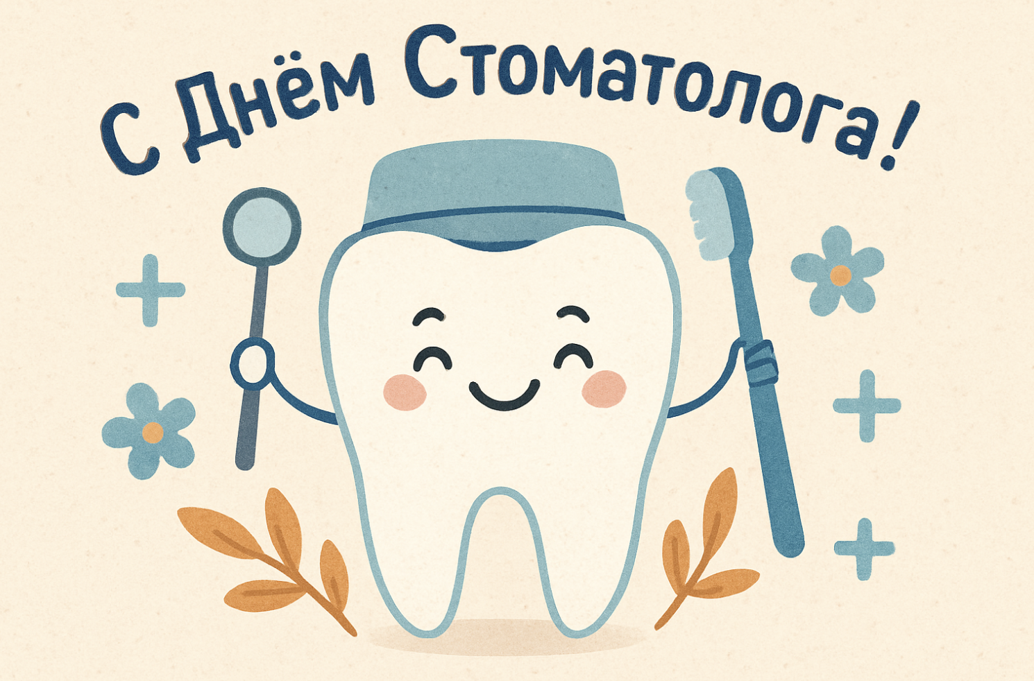 Фото Международный день стоматолога: открытки к празднику 9